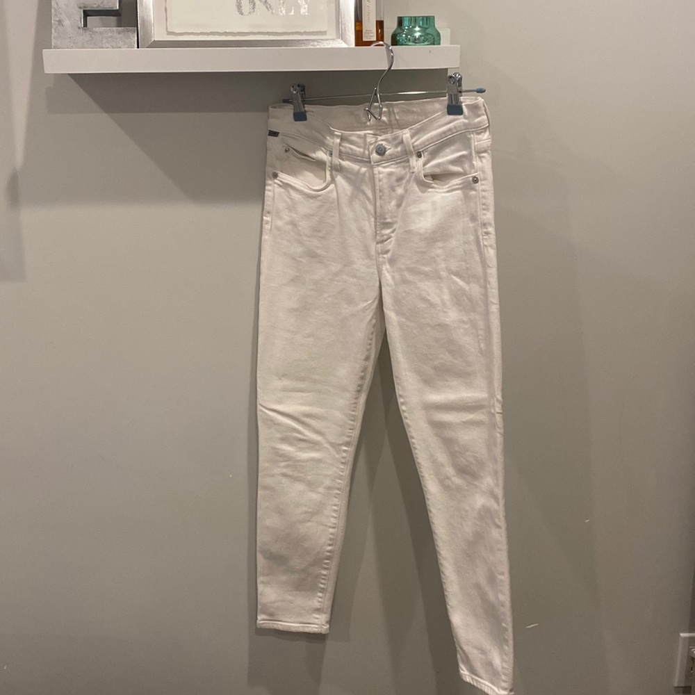 Citizens of Humanity white jeans